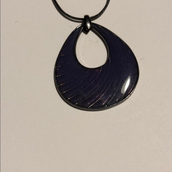 blue charm necklace - Picture 2 of 2